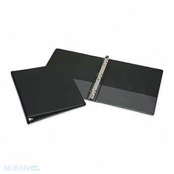 ABILITY ONE 3-Ring Binder 1 Black, 54HD41