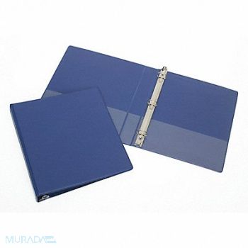 ABILITY ONE 3-Ring Binder 1 Blue, 54HD58