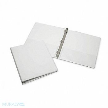 ABILITY ONE 3-Ring Binder 1 White, 54HD62