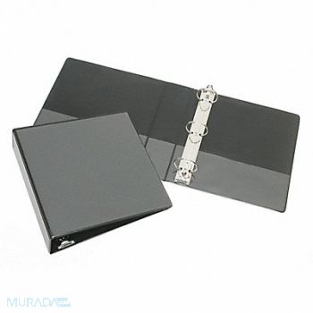 ABILITY ONE 3-Ring Binder 2 Black, 54HD63