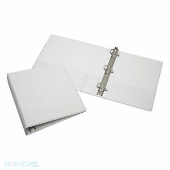 ABILITY ONE 3-Ring Binder 2 White, 54HD65