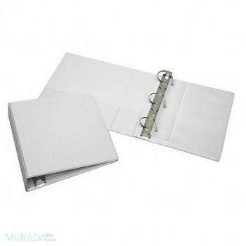 ABILITY ONE 3-Ring Binder 3 White, 54HD66