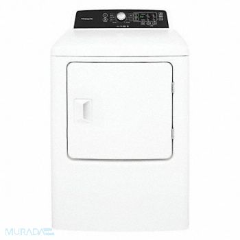 FRIGIDAIRE Dryer White Electric 42-7/8 H, 54HH12