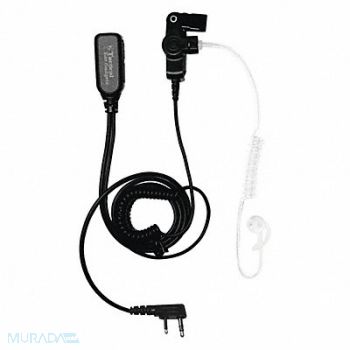 EARPHONE CONNECTION Long Tube Lapel Microphone Black, 54HH65