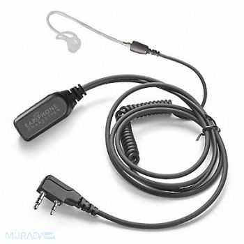 EARPHONE CONNECTION Short Tube Lapel Microphone Black, 54HH79
