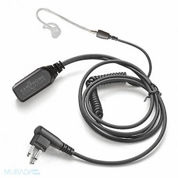 EARPHONE CONNECTION Short Tube Lapel Microphone Black, 54HH80