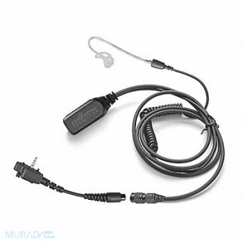 EARPHONE CONNECTION Short Tube Lapel Microphone Black, 54HH81