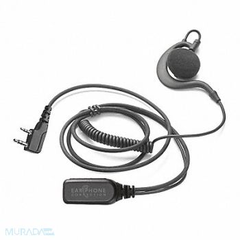 EARPHONE CONNECTION Light Duty Speaker Earhook Clip-On Black, 54HH82