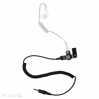 EARPHONE CONNECTION Long Tube Listen Only Earpiece Black, 54HJ05