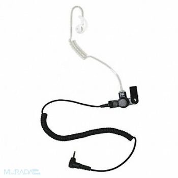 EARPHONE CONNECTION Long Tube Listen Only Earpiece Black, 54HJ07