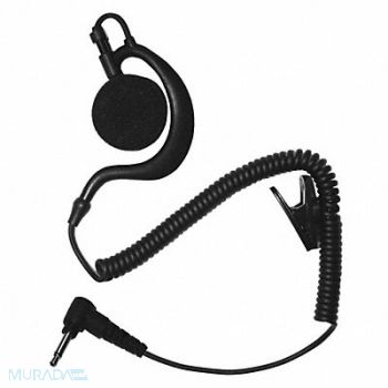 EARPHONE CONNECTION Earhook Listen Only Earpiece Black, 54HJ12