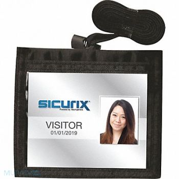 SICURIX Badge Holder Horizontal PK12, 54HP72