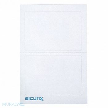 SICURIX ID Adhesive Badge Adhesive PK600, 54HR16