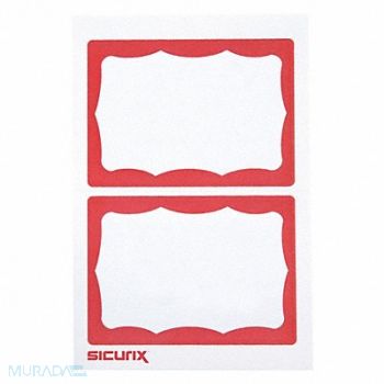 SICURIX ID Adhesive Badge Adhesive PK600, 54HR17