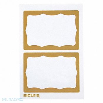 SICURIX ID Adhesive Badge Adhesive PK600, 54HR20