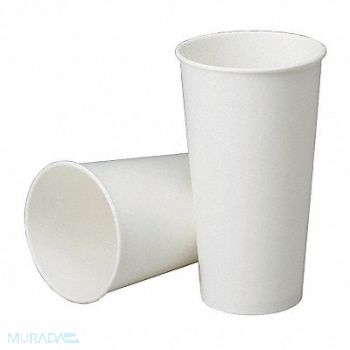 ABILITY ONE Disposable Cold Cup 21 oz White PK1000, 54JF58