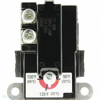 RHEEM Thermostat SPDT Single Throw, 54JG96