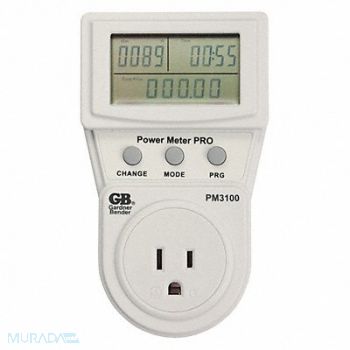 GARDNER BENDER Energy Management Device 8 D 125VAC LCD, 54JH73