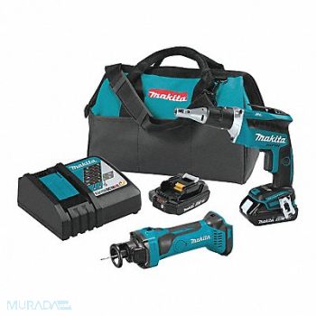 MAKITA Cordless Combination Kit 2 Tools 18V DC, 54JK10