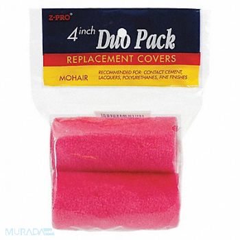 PREMIER Mini Roller Cover 4 L 1/4 Nap Mohair PK2, 54JM24