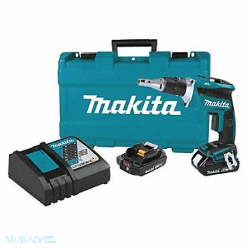 MAKITA Screw Gun Kit Cordless 18.0V DC 4000 RPM, 54PC61