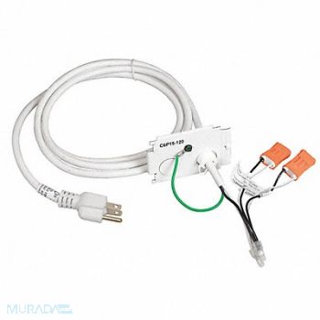 COLUMBIA LIGHTING Cord and Plug Kit For LHA FLUOR 6 ft L, 54PL04