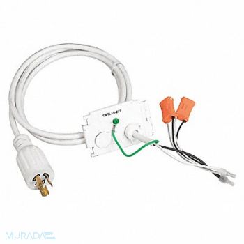 COLUMBIA LIGHTING Cord and Plug Kit LHA High Bay 6 ft L, 54PL06