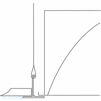 COLUMBIA LIGHTING Flange Kit 2 ft x 4 ft Recessed Troffers, 54PL29
