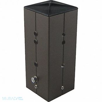 EXO Square Pole Tenon Adapter 11 Lx4 Wx4 H, 54PL90