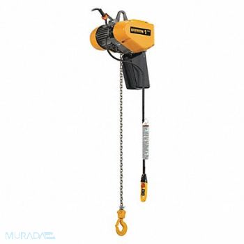 HARRINGTON Electric Chain Hoist 2.9A 33/5.5 fpm, 54PM45