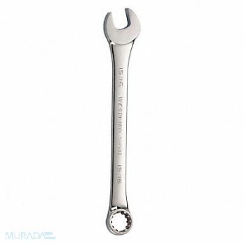 WESTWARD Combo Wrench SAE Rounded 15/16, 54RY87