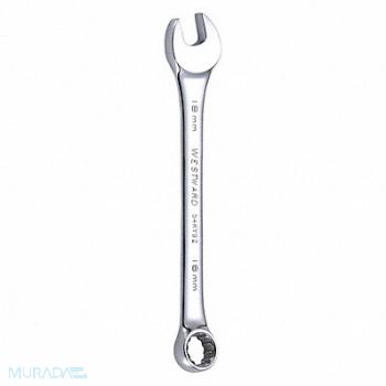 WESTWARD Combination Wrench Metric 18 mm, 54RY92