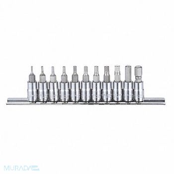 WESTWARD Skt Bt St Stl StSz 1/4 in DrSz 1/4 in, 54TL79