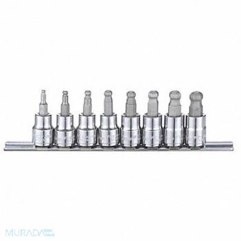 WESTWARD Skt Bt St Stl StSz 3/8 in DrSz 3/8 in, 54TM57