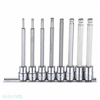 WESTWARD Skt Bt St Stl StSz 3/8 in DrSz 3/8 in, 54TM66