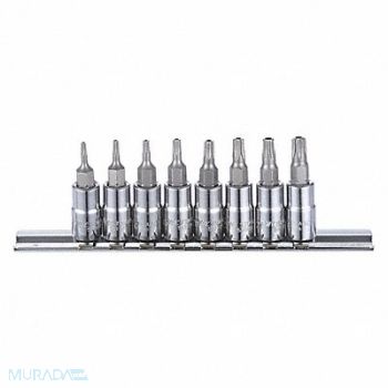 WESTWARD Skt Bt St Stl StSz 1/4 in DrSz 1/4 in, 54TN16