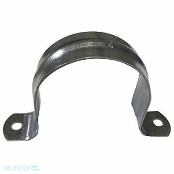 GRAINGER APPROVED Pipe Strap Two-Hole Steel 2 Pipe Size, 54TU24