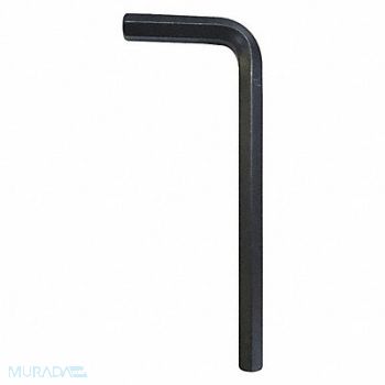 WESTWARD Hex Key L Metric 7mm 3-5/64 L Blk Oxide, 54TU81