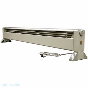 DAYTON Prtble Elctrc Baseboard Heater 58 L 120V, 54UD13