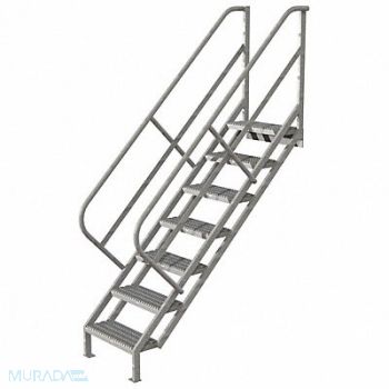 TRI-ARC Stair Unit Steel 7 Steps 450 lb Ld Cap., 420R86