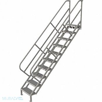 TRI-ARC Stair Unit Steel 10 Steps 450 lb Ld Cap., 420R89