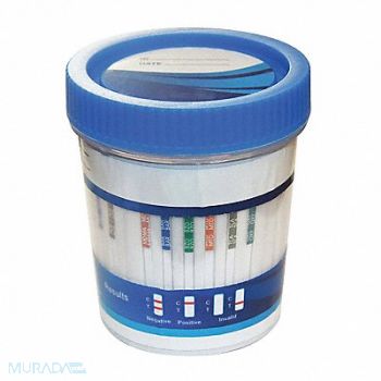ACCUTEST Urine Drug Test Kit 25 Number of Tests, 54WH51