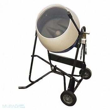 MARSHALLTOWN Concrete Mixer Polyethylene Drum 219 lb., 54WK43