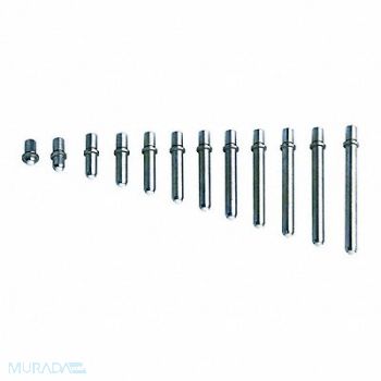 INSIZE Bore Gauge Anvil Set Use With Bore Gage, 54XH62
