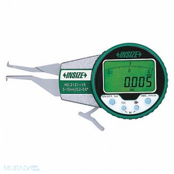 INSIZE Digital Caliper 3 Jaw Depth Steel, 54XJ07