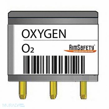 AIMSAFETY Replacement Sensor Detects Oxygen, 54XL91