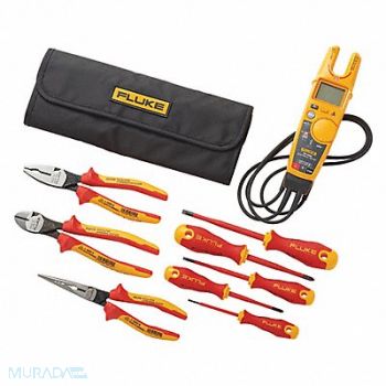 FLUKE Clamp Meter Kit Display Backlit LCD, 54XM09