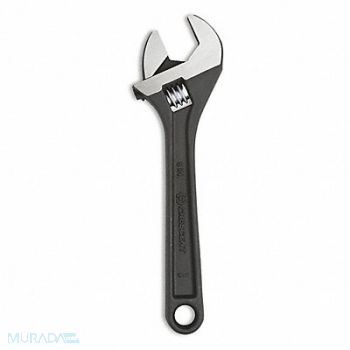 CRESCENT Adj. Wrench Steel Black Oxide 6, 54XN35