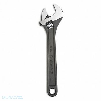 CRESCENT Adj. Wrench Steel Black Oxide 10, 54XN37