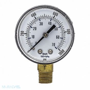 PIC GAUGES Pressure Gauge General Purpose 2 Dial, 54XP15